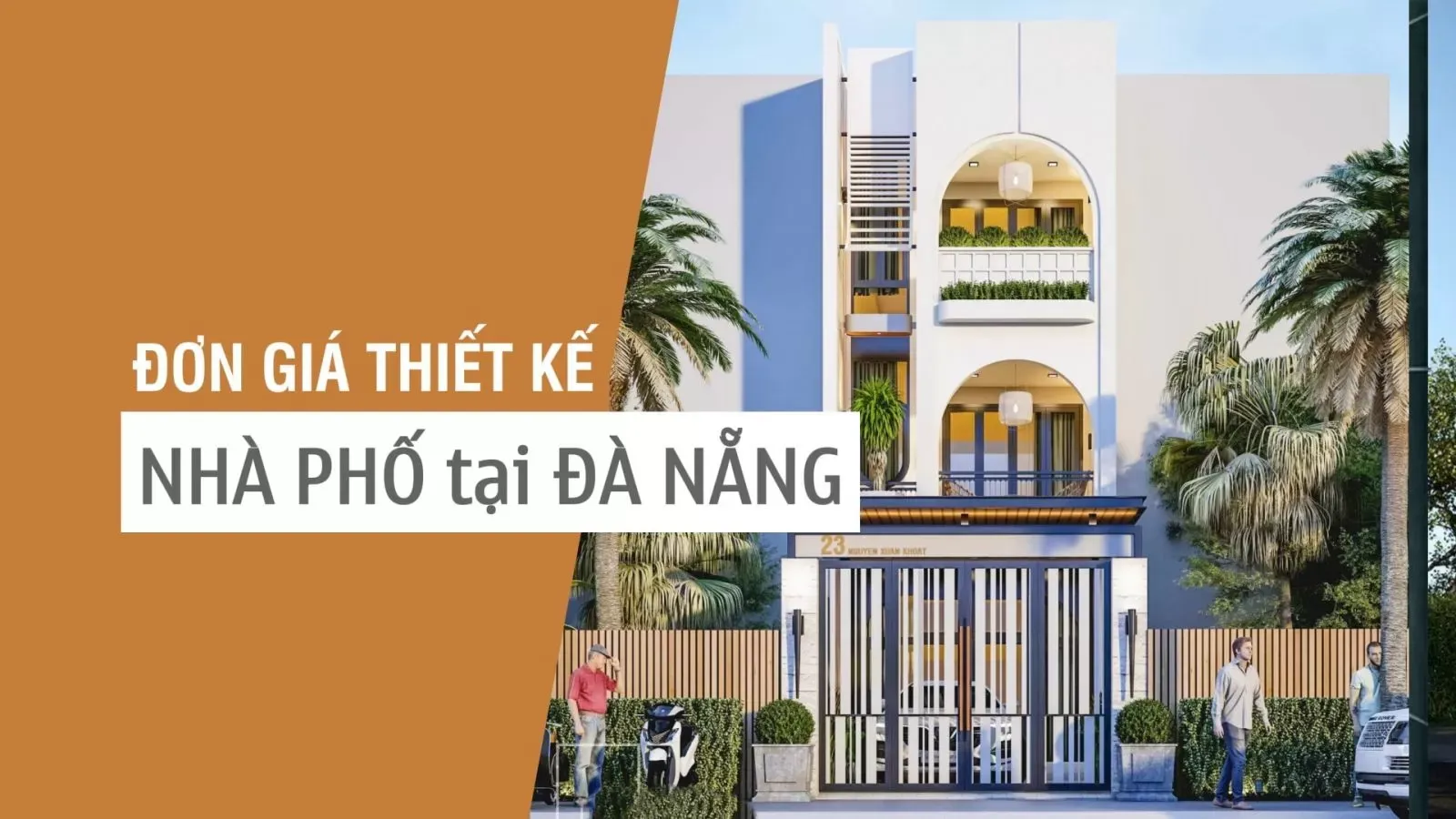 Đơn giá thiết kế nhà phố tại Đà Nẵng trọn gói năm 2024