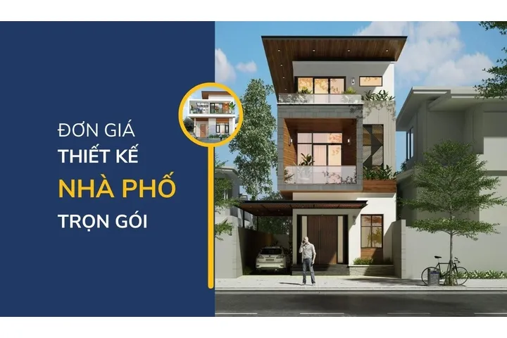 Đơn giá thiết kế nhà phố trọn gói năm 2024