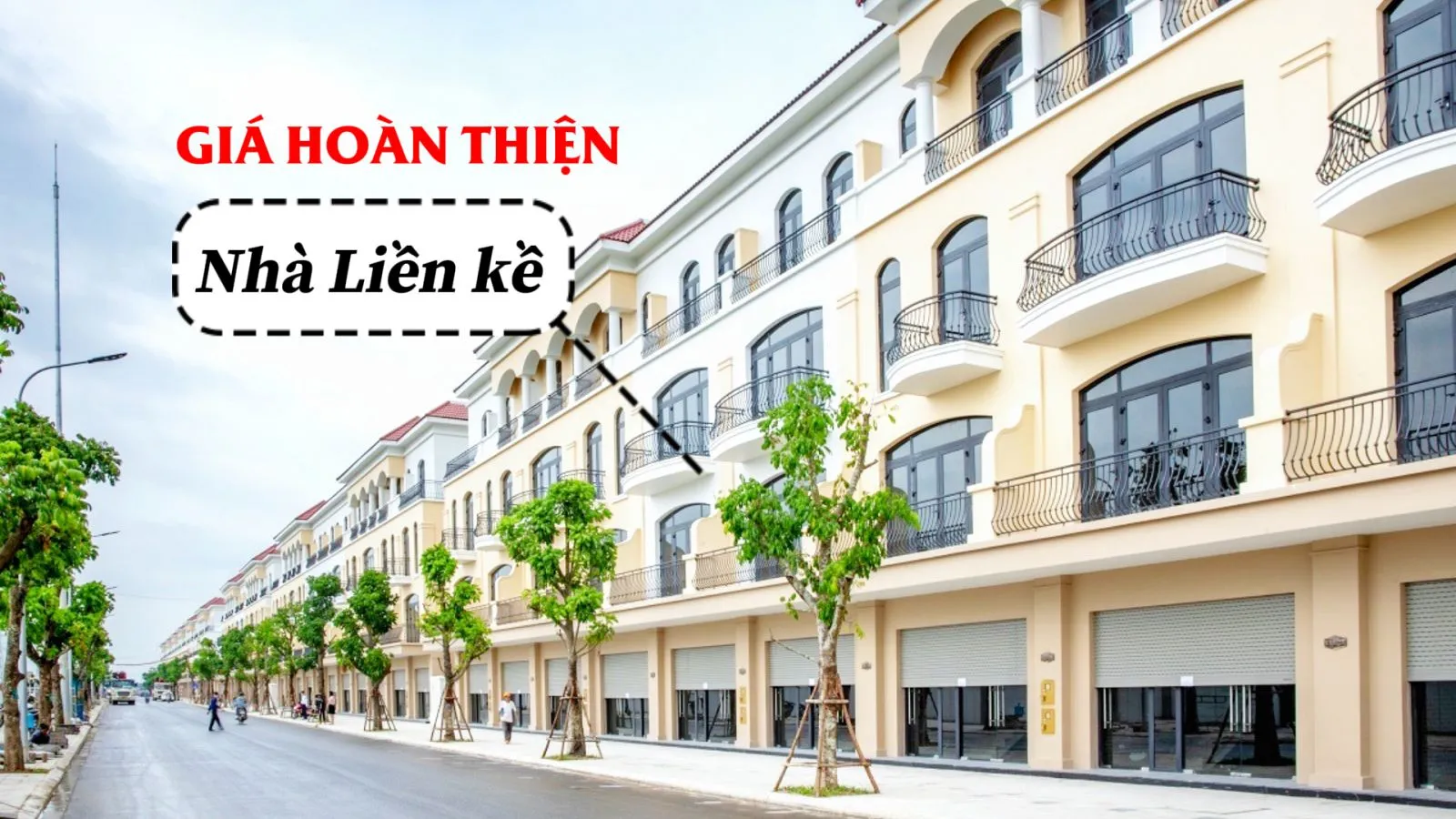 Đơn giá thiết kế và thi công hoàn thiện nhà liền kề trọn gói