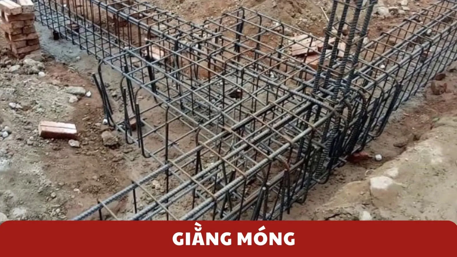 Giằng móng là gì? Cấu tạo, phân loại và công thức tính chuẩn