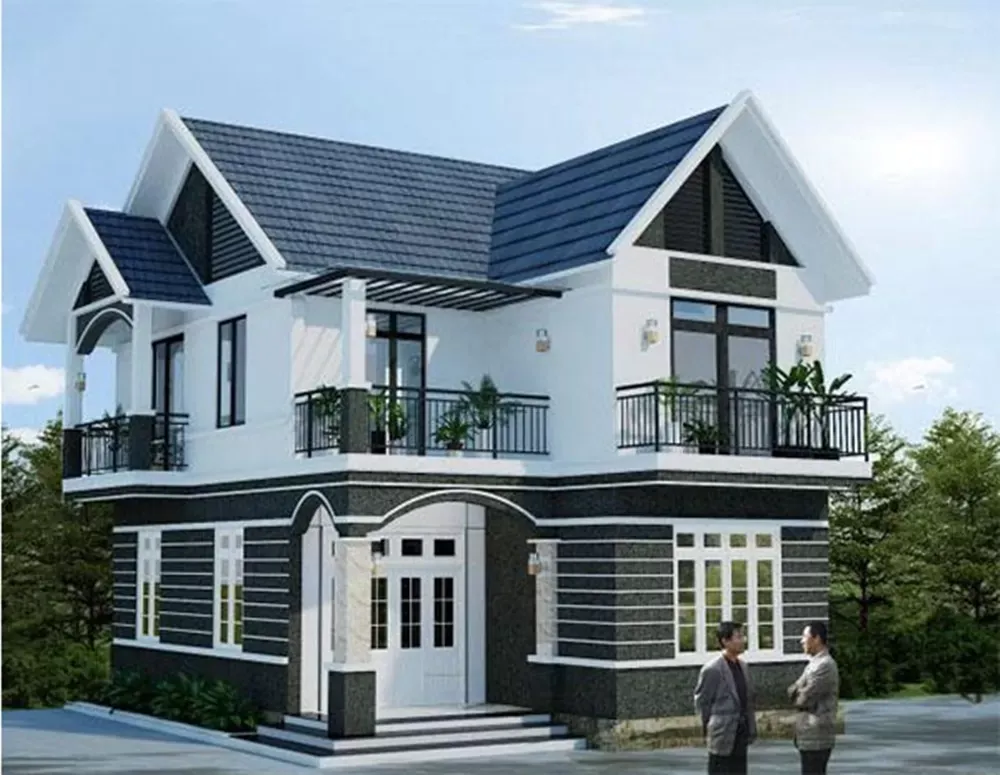 Giới thiệu 35 mẫu nhà 2 tầng mái thái 100m2 vuông vắn đẹp nhất