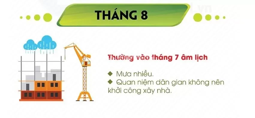 Nên xây nhà vào thời điểm nào trong năm là tốt nhất