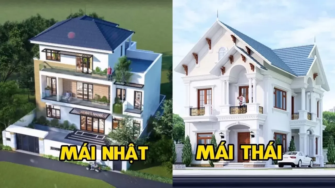 Những mẫu 8x12m nhà mái nhật 2 tầng hiện đại đầy đủ tiện nghi