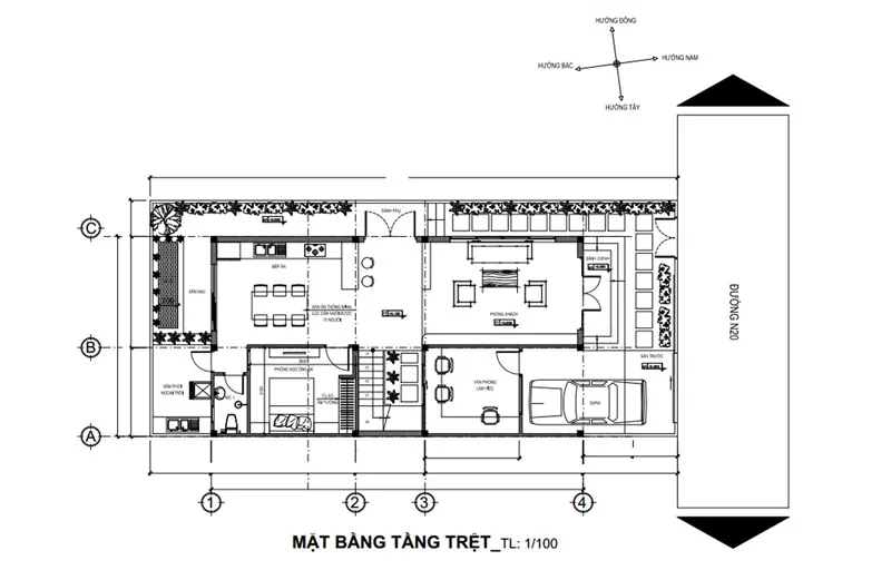 Những mẫu thiết kế nhà ống 5x18m 2 tầng tiện nghi và chi phí xây trọn gói