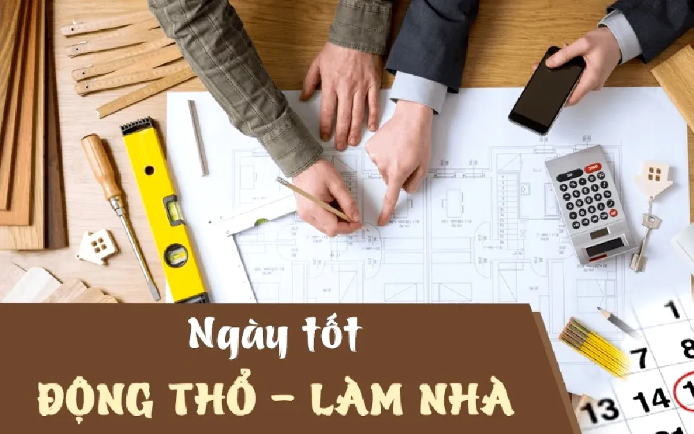 Những ngày tốt làm nhà tháng 3 năm 2024