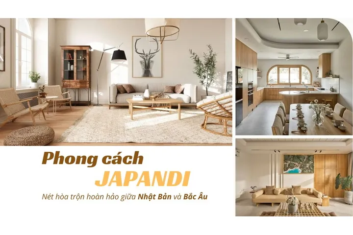 Phong cách Japandi- Nét hòa trộn hoàn hảo giữa Nhật Bản và Bắc Âu