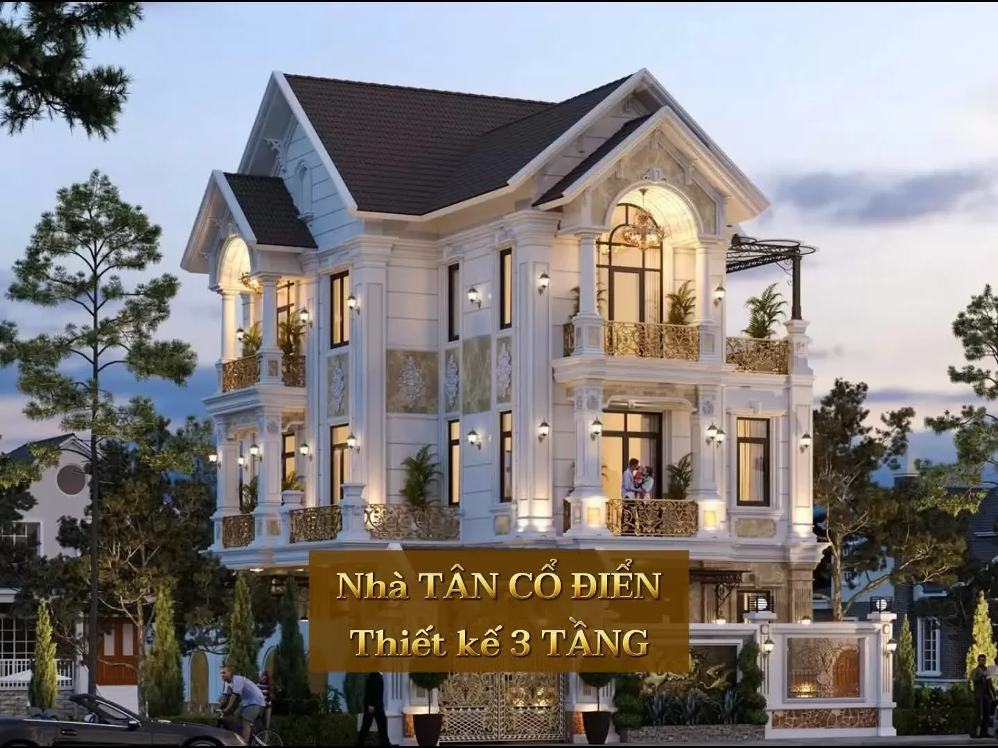 Tại sao nhà tân cổ điển 3 tầng đang là trào lưu gây ‘sốt’ hiện nay?