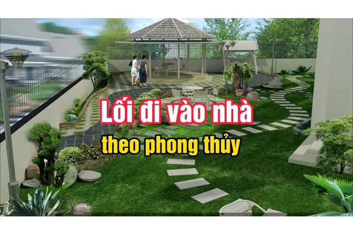 Thiết kế lối đi vào nhà theo phong thủy ‘hút tài lộc’