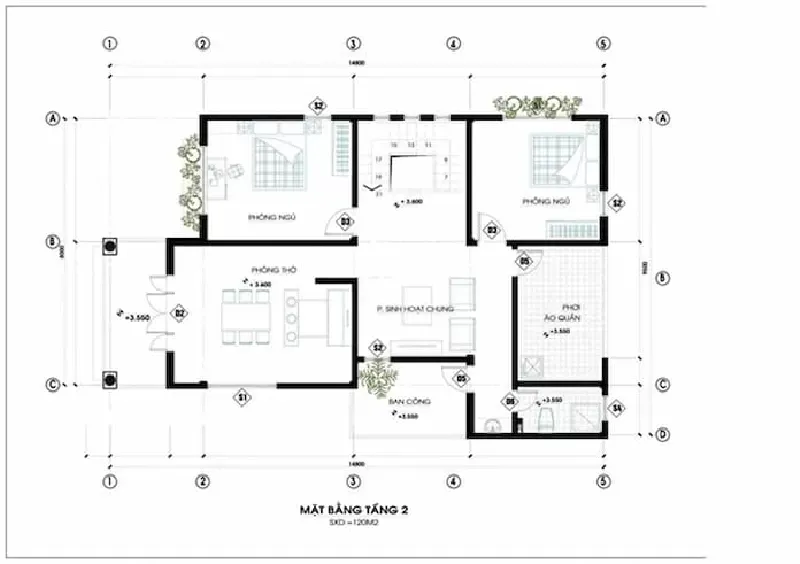 Thiết kế nhà 2 tầng rộng 7x12m: Top 27 lựa chọn tốt nhất cho năm 2024