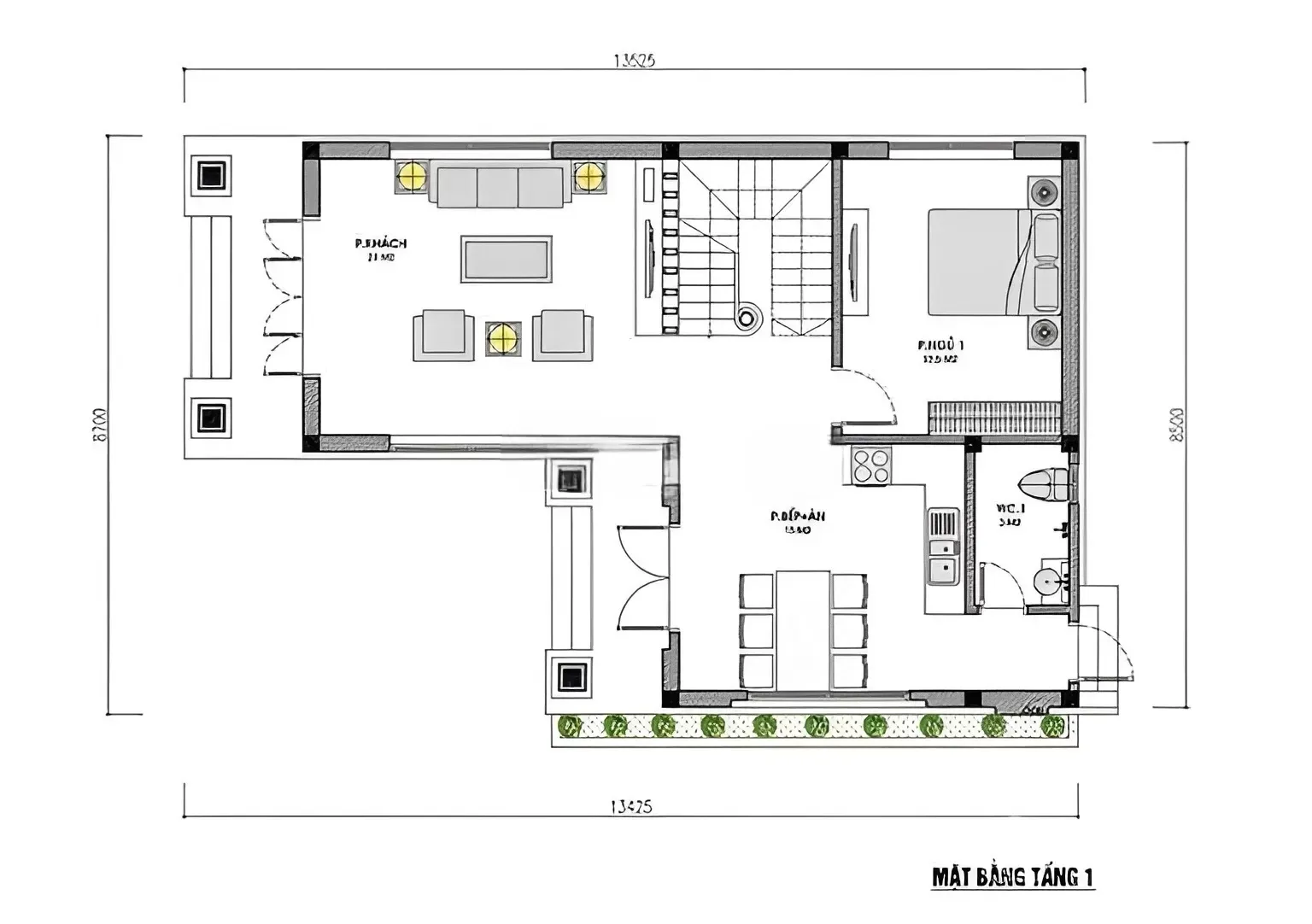 Thiết kế nhà chữ L 2 tầng 80m2: Hướng dẫn chi tiết từ A đến Z