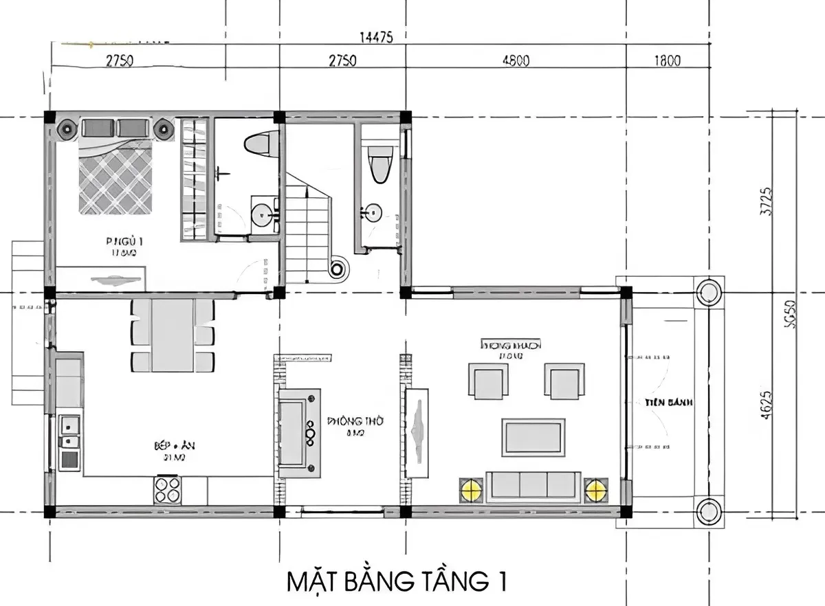 Thiết kế nhà chữ L 2 tầng 80m2: Hướng dẫn chi tiết từ A đến Z