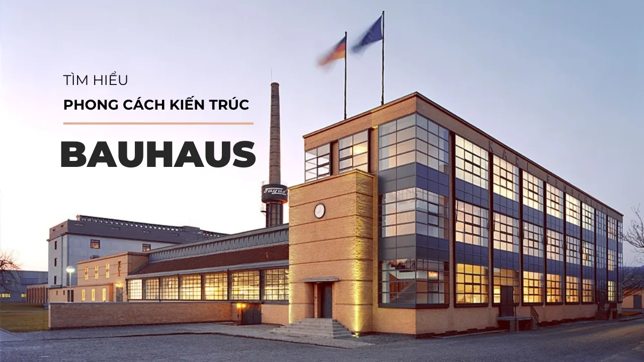 Tìm hiểu nét đặc trưng của phong cách kiến trúc Bauhaus