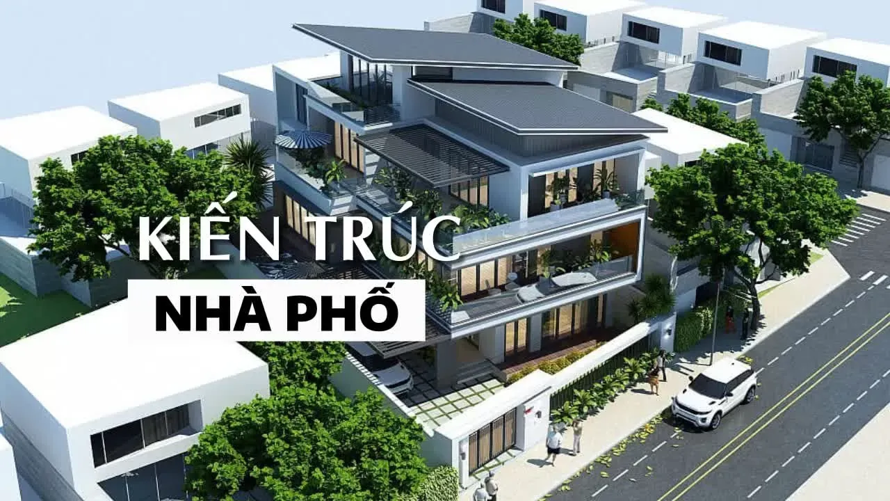 Tìm hiểu nét đặc trưng trong thiết kế kiến trúc nhà phố