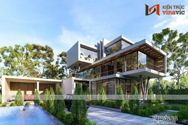 Top 10+ mẫu villa đẹp có thiết kế hiện đại, sang trọng nhất