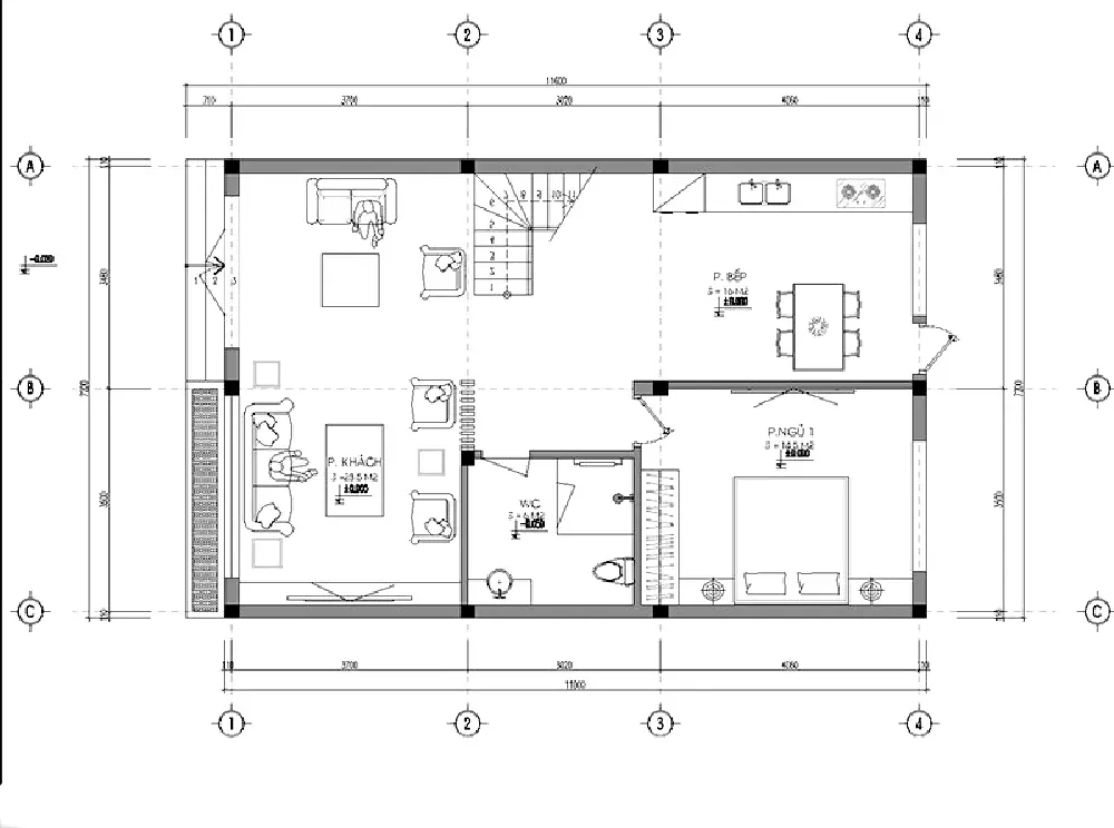 Top 11 bản vẽ thiết kế nhà 2 tầng 8x10m với kiến trúc đẹp và hót nhất