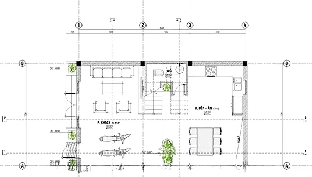 Top 11 bản vẽ thiết kế nhà 2 tầng 8x10m với kiến trúc đẹp và hót nhất