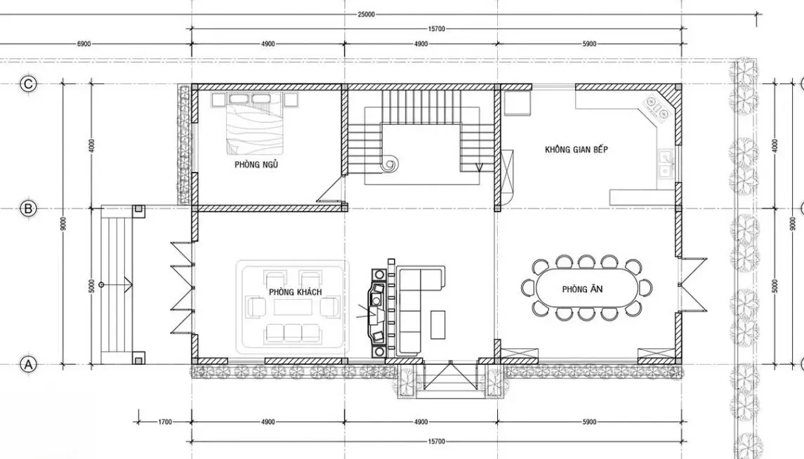 Top 11 bản vẽ thiết kế nhà vuông 2 tầng 8×10 được sử dụng nhiều nhất