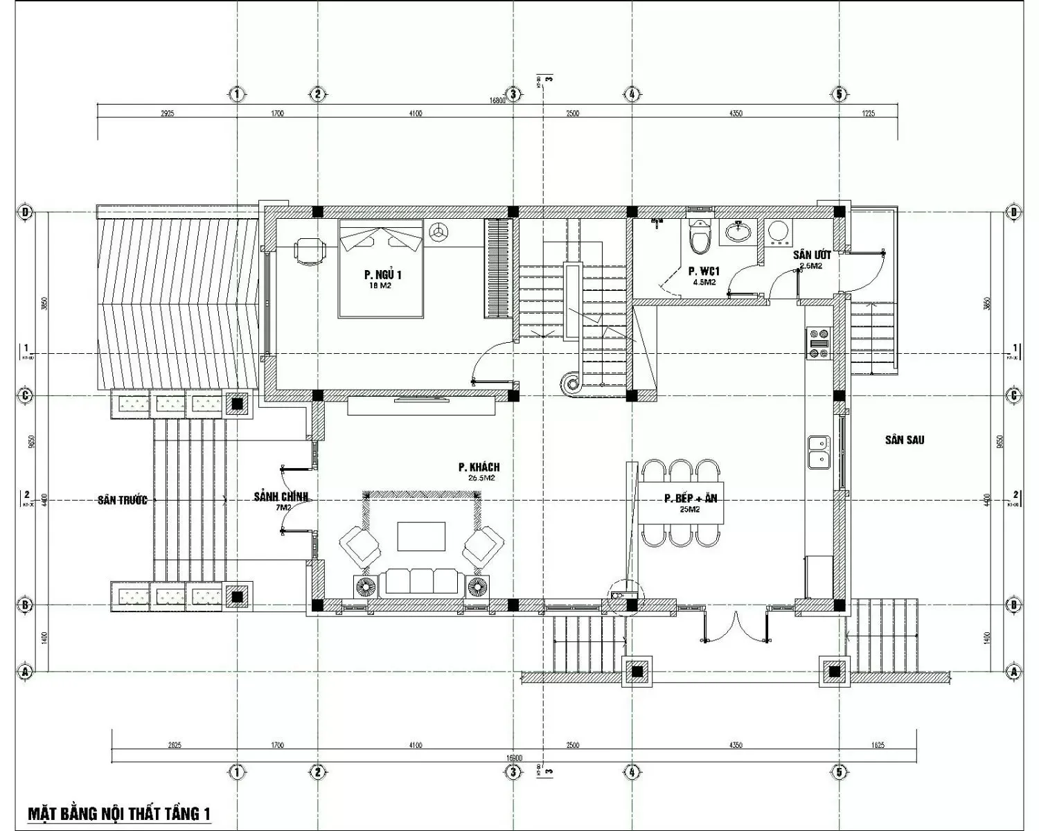 Top 11 bản vẽ thiết kế nhà vuông 2 tầng 8×10 được sử dụng nhiều nhất