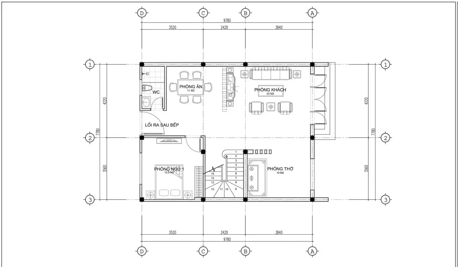 Top 19+ Bản Vẽ Biệt Thự 2 Tầng Mái Thái Đầy Đủ Công Năng