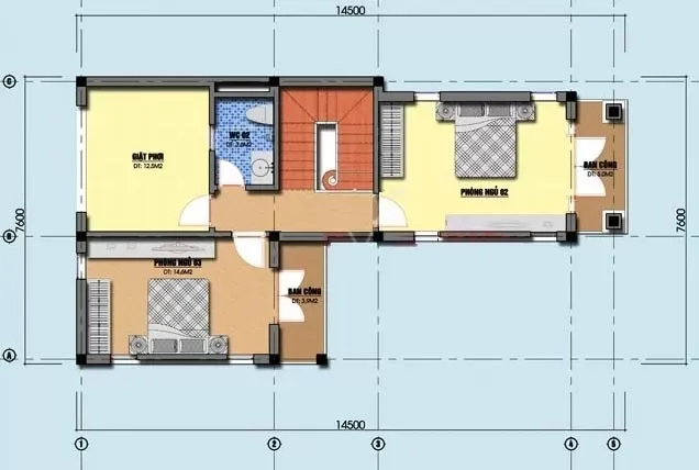 Top 33+ mẫu nhà 2 tầng chữ l 80m2 đẹp tiện nghi (Full bản vẽ)