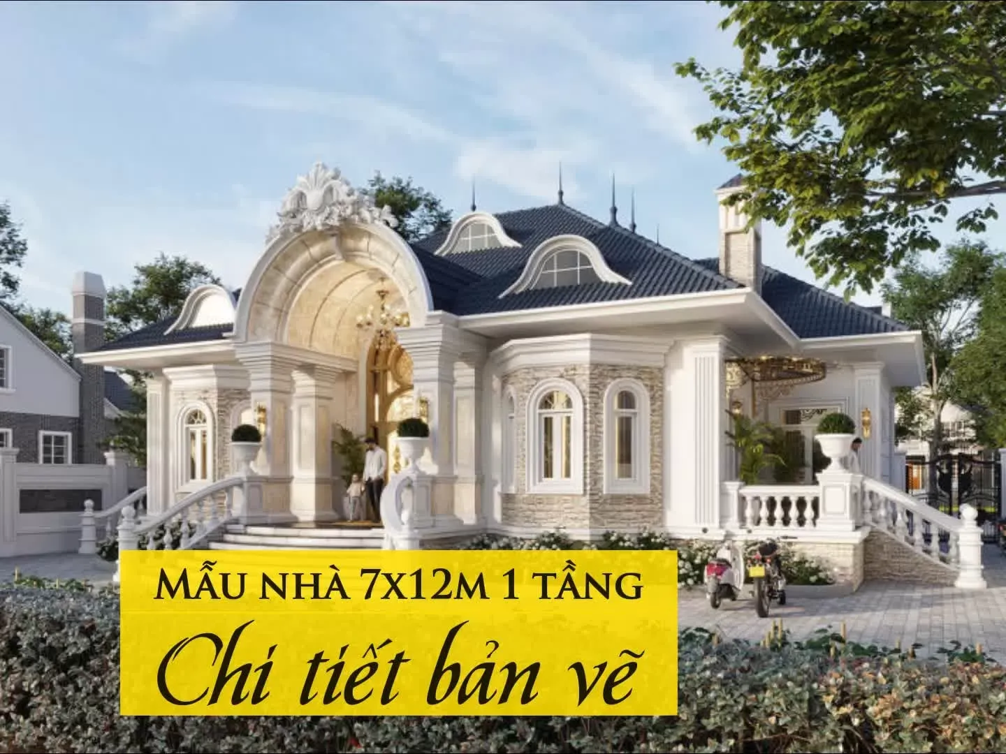 Top 33 mẫu nhà 7x12m 1 tầng đẹp kèm chi tiết bản vẽ thông dụng nhất