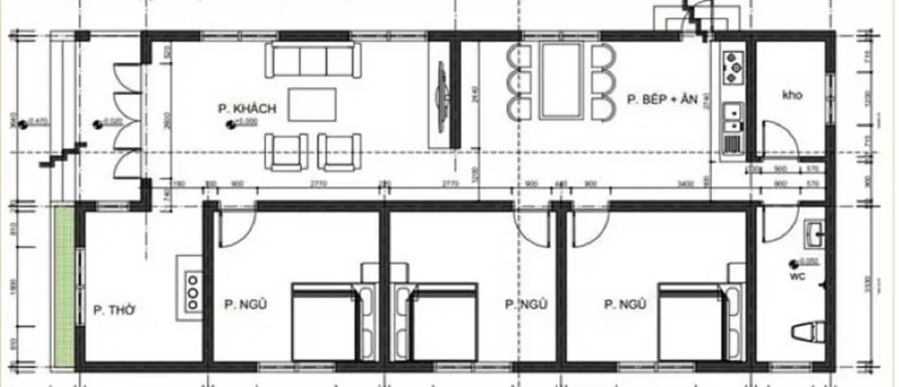 Top 33 mẫu nhà 7x12m 1 tầng đẹp kèm chi tiết bản vẽ thông dụng nhất