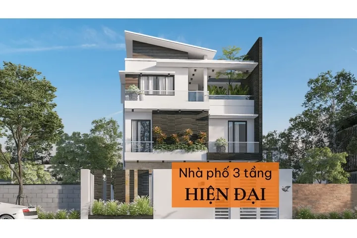 Top 55+ ý tưởng thiết kế nhà phố 3 tầng hiện đại mới nhất 2024