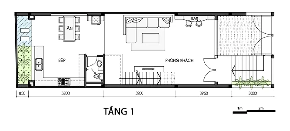 Top 9 bản vẽ nhà 3 tầng với thiết kế tiện nghi hiện đại