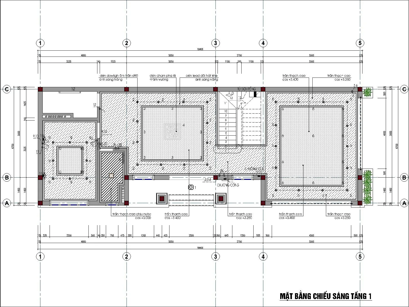 Trọn bộ bản vẽ điện nước nhà 2 tầng & sơ đồ chi tiết