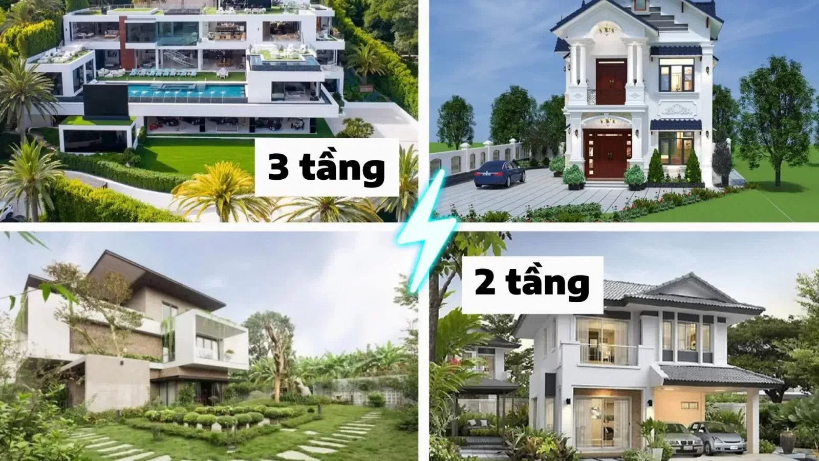 Tư vấn nên xây nhà 2 tầng hay 3 tầng ?