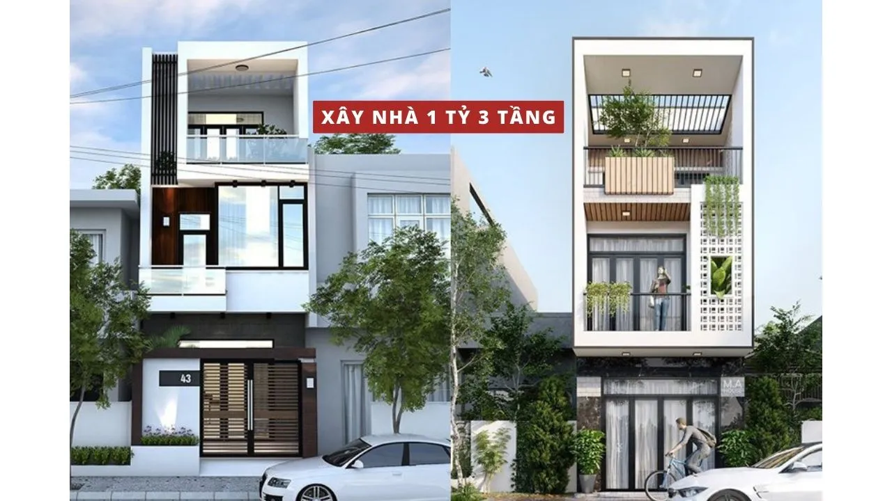 Xây nhà 1 tỷ 3 tầng liệu có khả thi hay không?