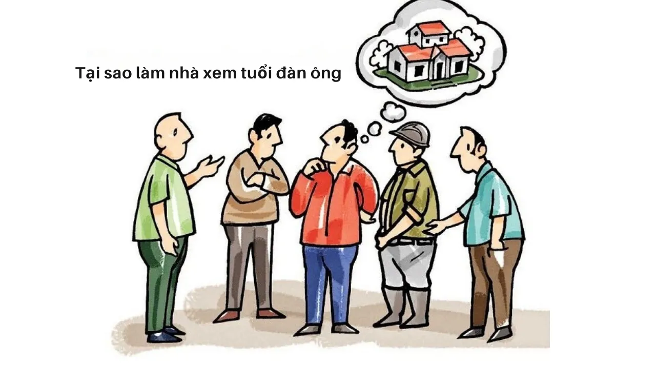 Xây nhà lấy tuổi vợ được không?